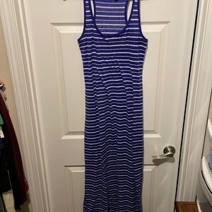 Long striped dress
